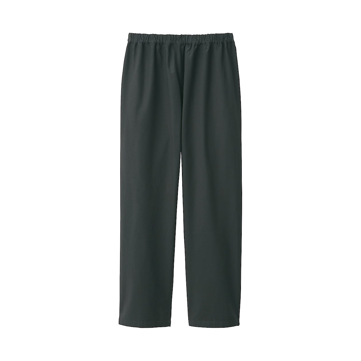 洗いざらしオックスイージークロップドパンツ 男女兼用ｘｓ ダークグレー パンツ 婦人 レディース 通販 無印良品