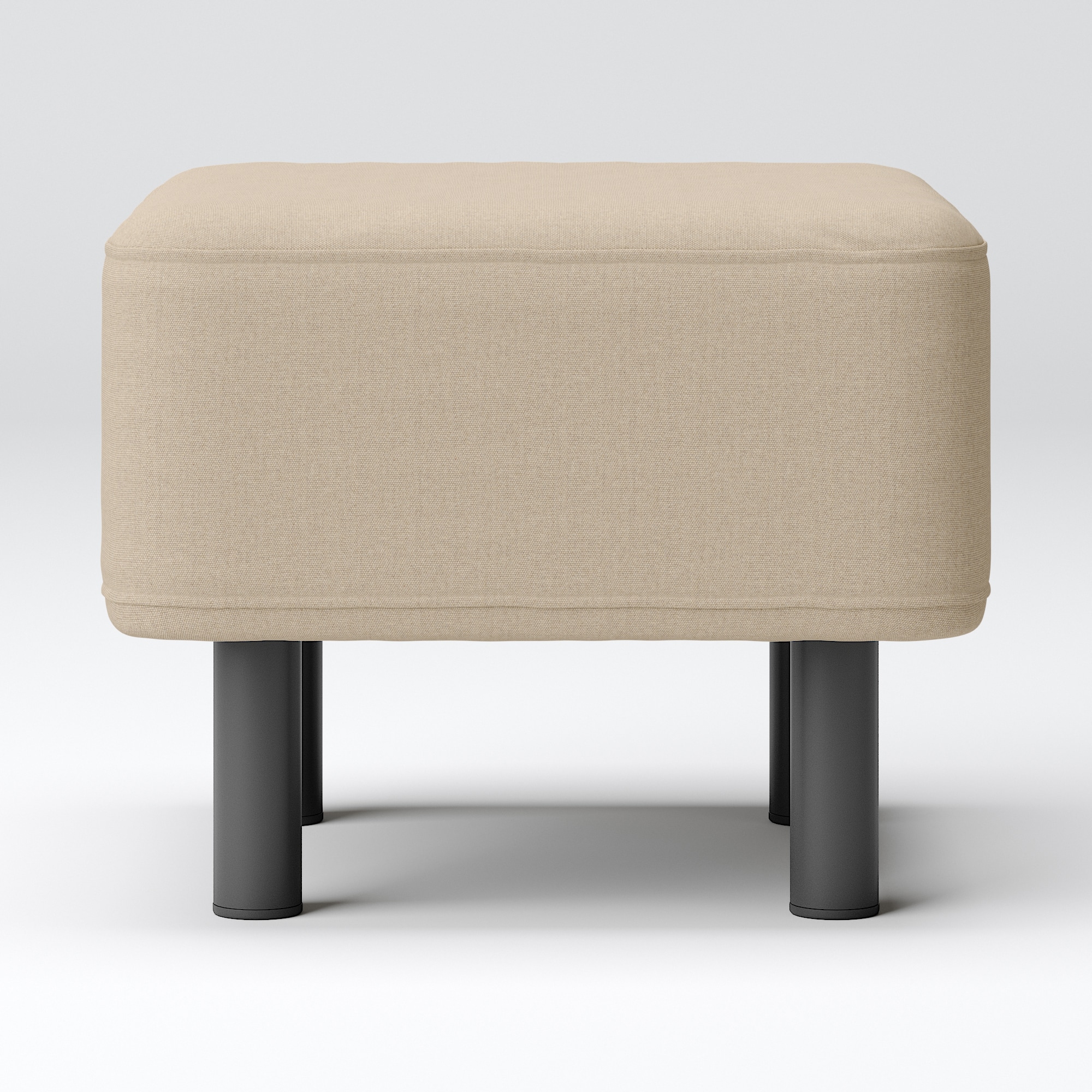 綿帆布　ソファベンチ　オットマン用カバー