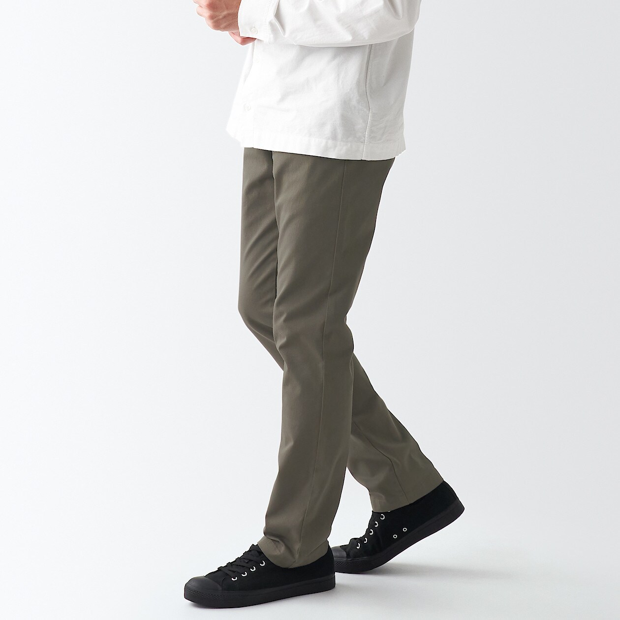縦横ストレッチチノスリムパンツ股下85cm | 無印良品