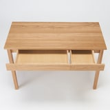 無垢材デスク（引出付）セット