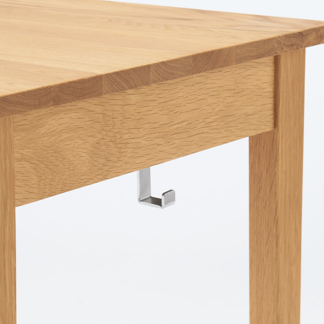 無垢材デスク（引出付）セット