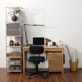 無垢材デスク（引出付）セット