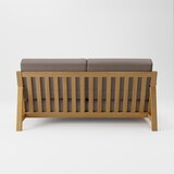 綿太番手　ソファ本体木製フレーム　ウレタンポケットコイル　２．５シーター用カバー