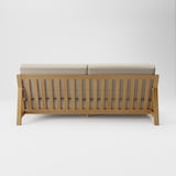 綿太番手　ソファ本体　木製フレーム　ウレタンポケットコイル　３シーター用カバー