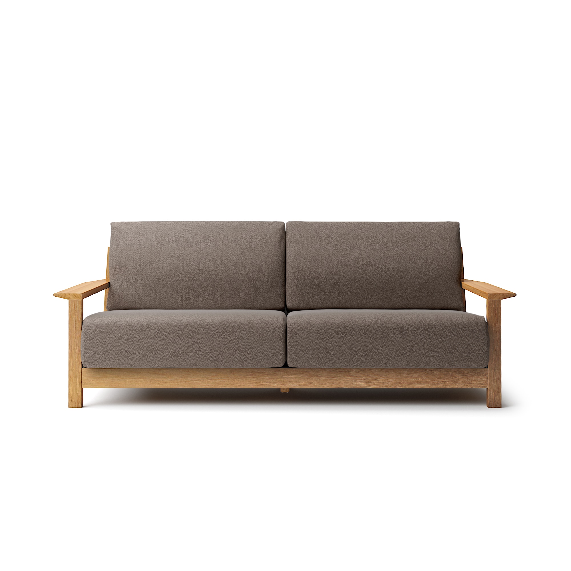 綿太番手　ソファ本体　木製フレーム　ウレタンポケットコイル　３シーター用カバー