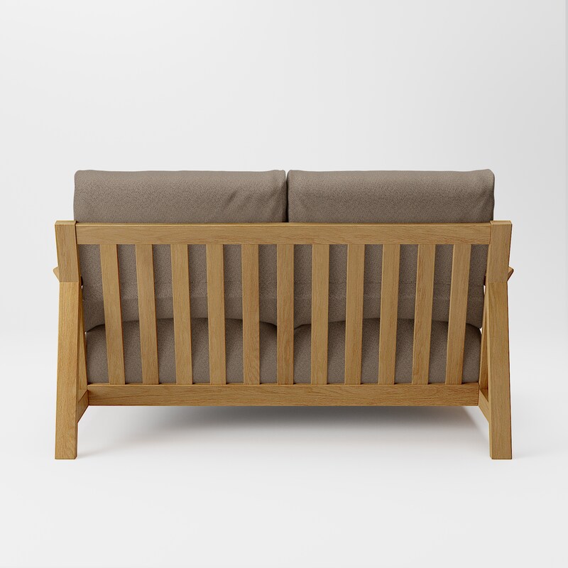 綿太番手 ソファ本体 木製フレーム フェザーポケットコイル 2  