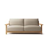 綿太番手　ソファ本体　木製フレーム　フェザーポケットコイル　３シーター用カバー