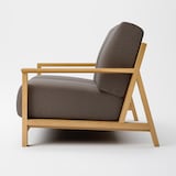 綿太番手　ソファ本体　木製フレーム　ウレタンポケットコイル　２シーター用カバー