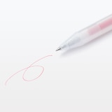 さらさら描けるゲルインキボールペン　ノック式