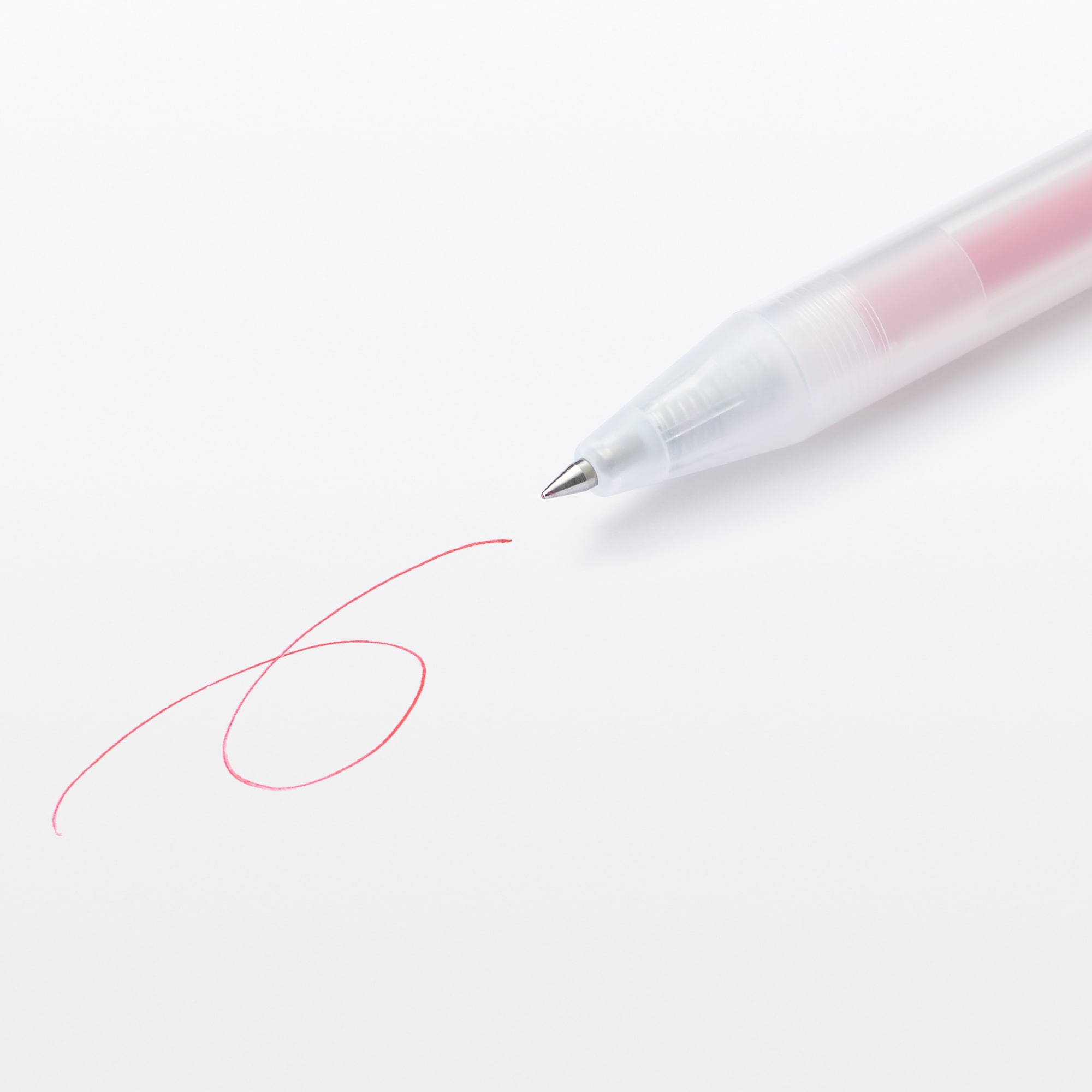 さらさら描けるゲルインキボールペン　ノック式