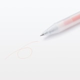 さらさら描けるゲルインキボールペン　ノック式