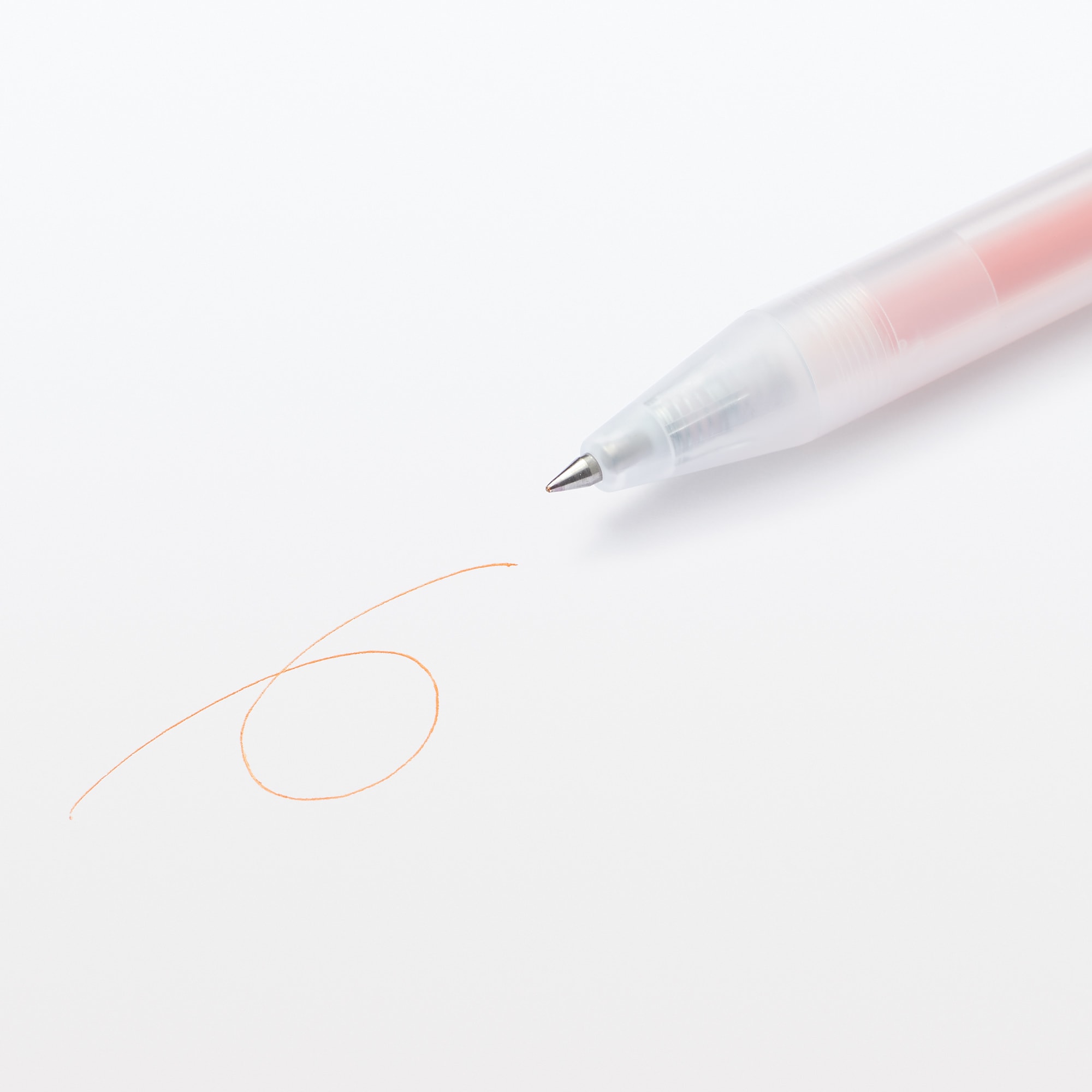 さらさら描けるゲルインキボールペン　ノック式