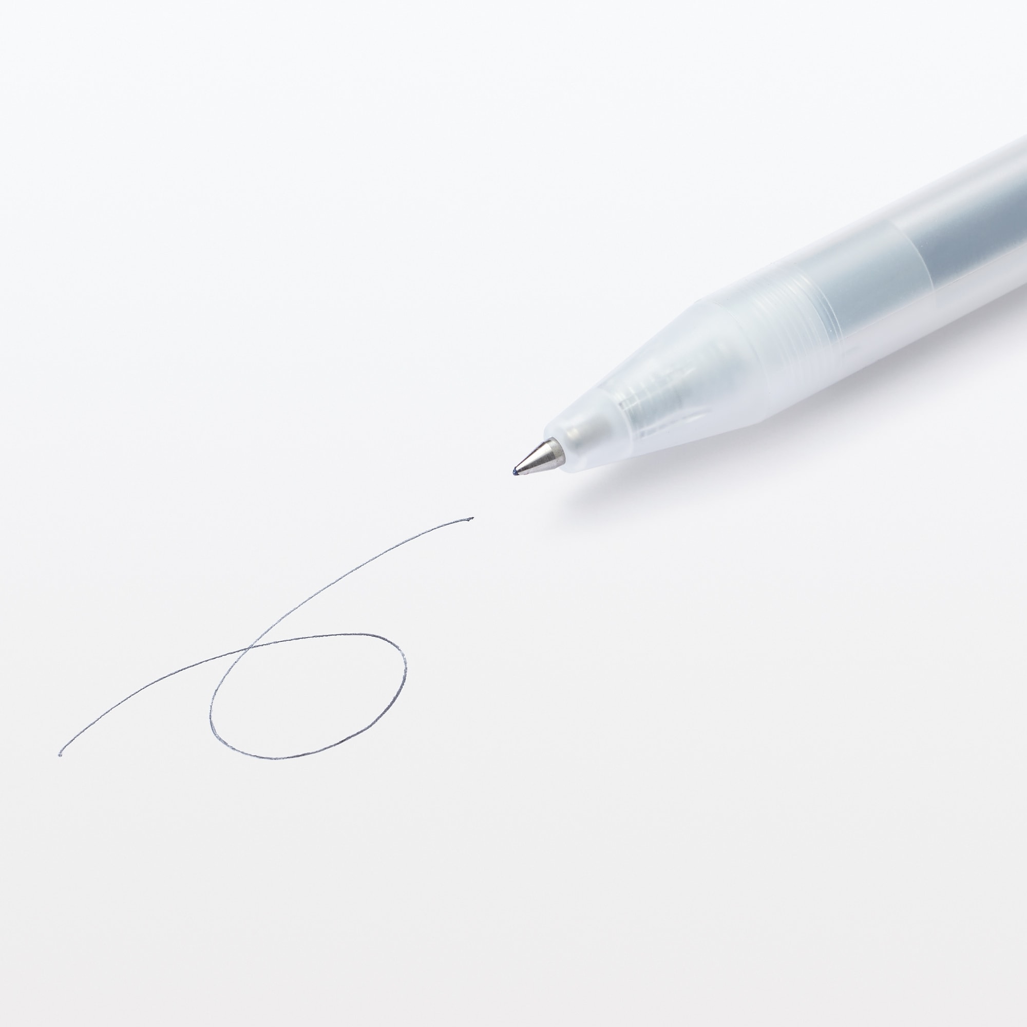 さらさら描けるゲルインキボールペン　ノック式