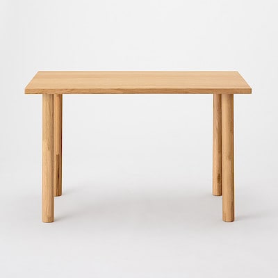 木製テーブル天板・幅１２０ｃｍ ＋ 木製テーブル脚７２ｃｍ