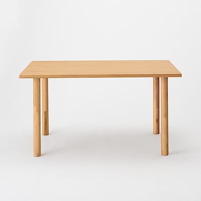 木製テーブル天板・幅１４０ｃｍ ＋ 木製テーブル脚７２ｃｍ