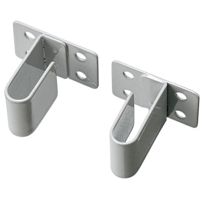 ユニットシェルフ用転倒防止補助フック　ライトグレー