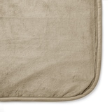 羽織れる電気ひざ掛け　ライトブラウン