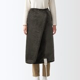 羽織れる電気ひざ掛け　ダークブラウン