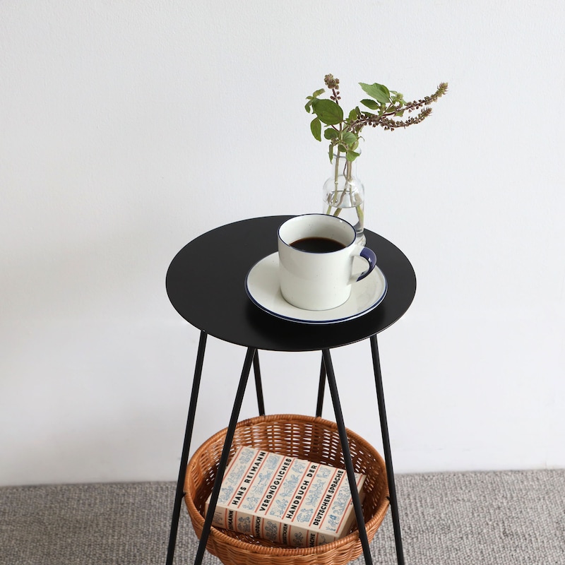 IDEE］WALLABY SIDE TABLE Black | 無印良品 