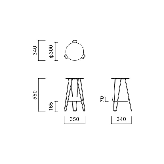 ［ＩＤＥＥ］ＷＡＬＬＡＢＹ　ＳＩＤＥ　ＴＡＢＬＥ　Ｂｌａｃｋ