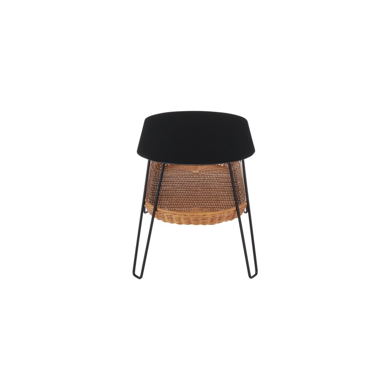 IDEE］WALLABY LOW TABLE OVAL BLACK 
