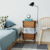 ［ＩＤＥＥ］ＷＡＬＬＡＢＹ　ＢＡＳＫＥＴ　ＳＴＡＮＤ　Ｂｌａｃｋ