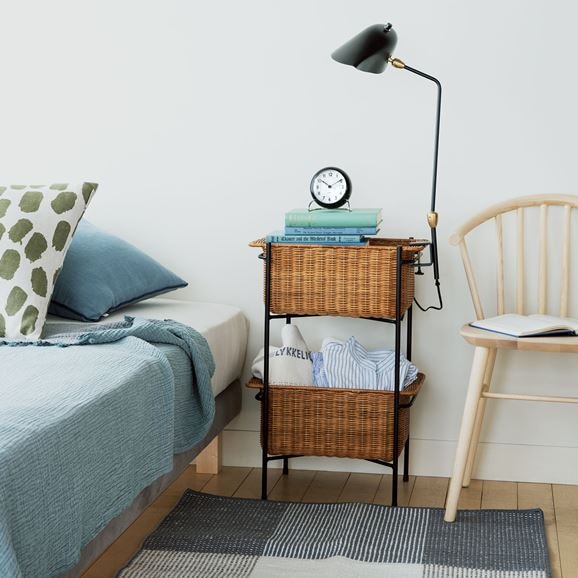 ［ＩＤＥＥ］ＷＡＬＬＡＢＹ　ＢＡＳＫＥＴ　ＳＴＡＮＤ　Ｂｌａｃｋ