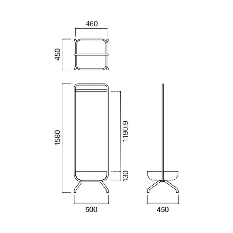 IDEE］WALLABY HANGER STAND | 無印良品