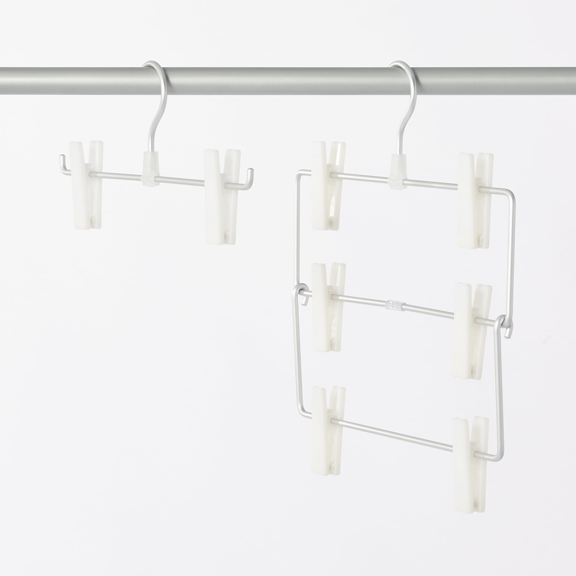 アルミハンガーパンツ　スカート用３段