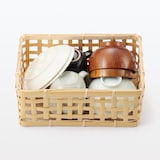 竹材　編みかご