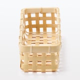 竹材　編みかご