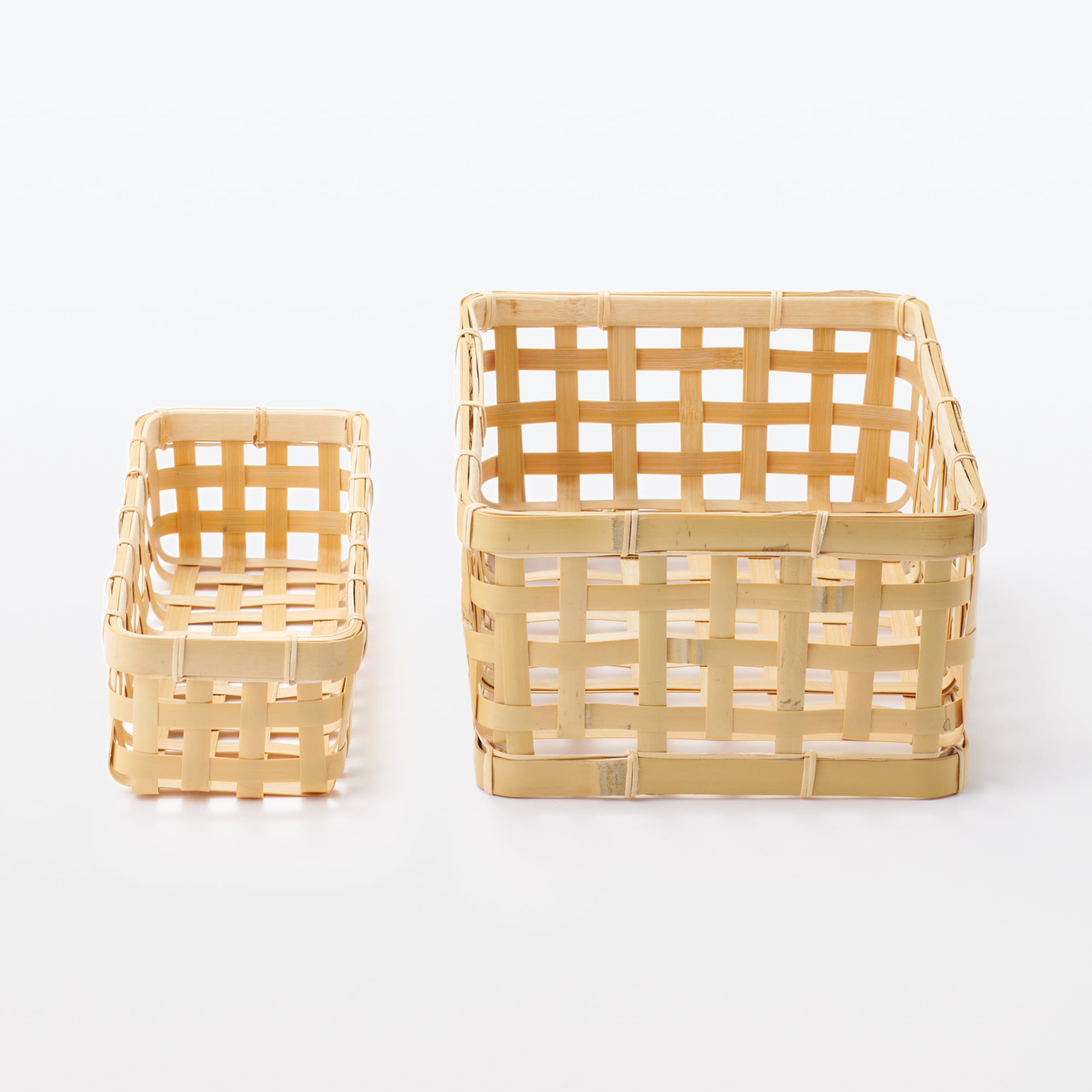 竹材　編みかご