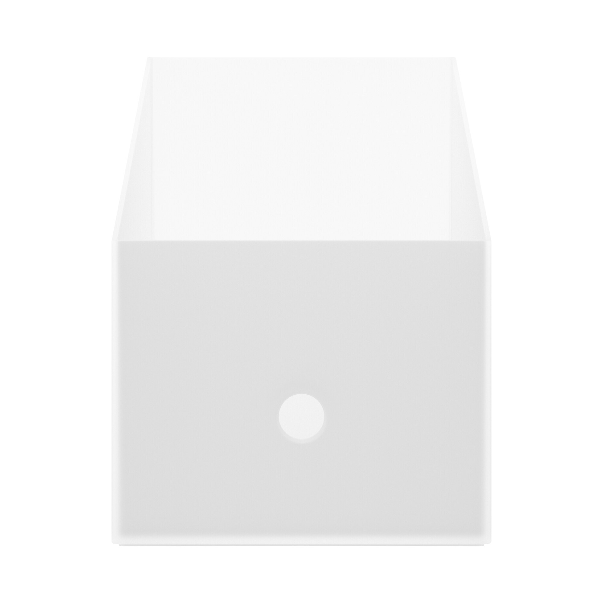 ポリプロピレンファイルボックススタンダード　ワイド　１／２　クリア