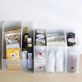 ポリプロピレンファイルボックススタンダード　ワイド　１／２　クリア