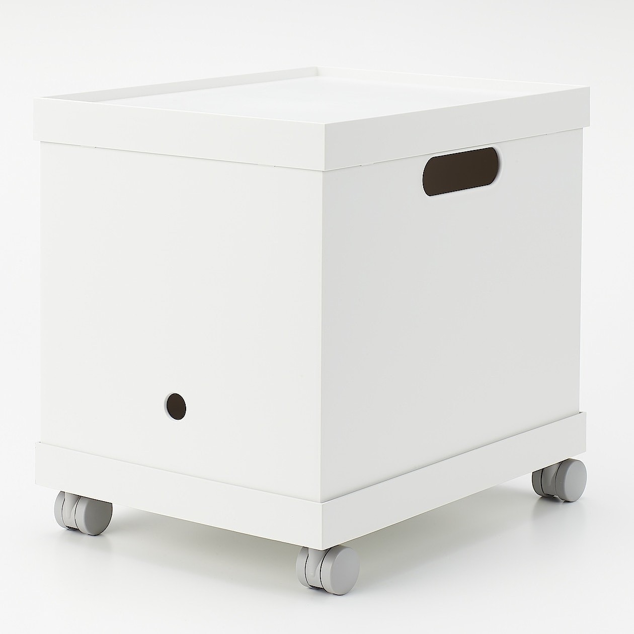 ポリプロピレンファイルボックススタンダード Ａ４用 ホワイトグレー 約幅２５×奥行３２×高さ２４ｃｍ | ファイルボックス 通販 | 無印良品