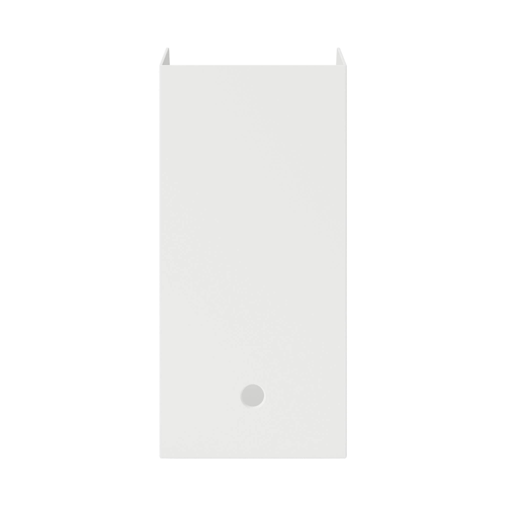 ポリプロピレンスタンドファイルボックス　ワイド　Ａ４用　ホワイトグレー