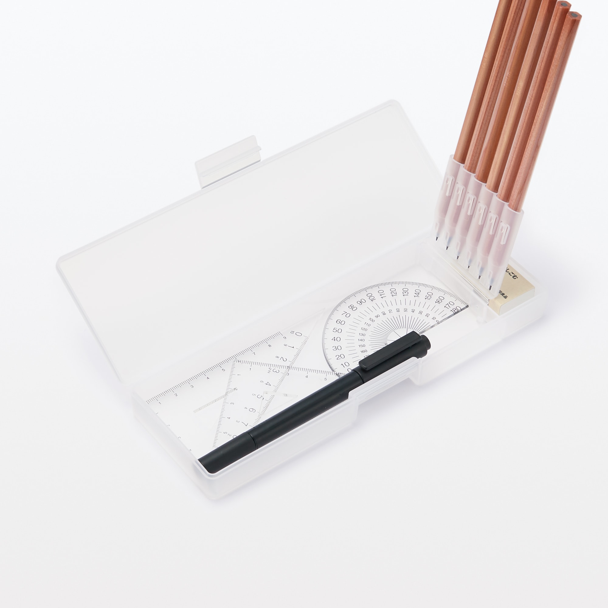 アクリル分度器 半円 | 無印良品