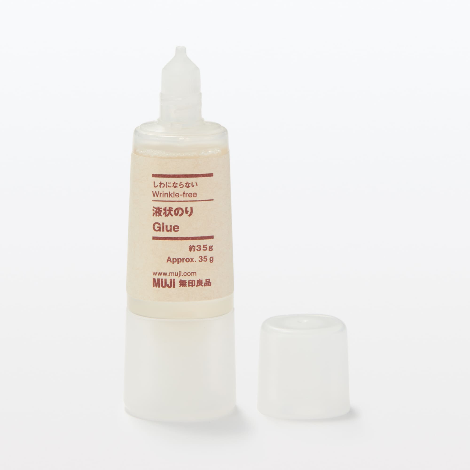 しわにならない液状のり