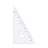アクリル三角定規　３０度６０度