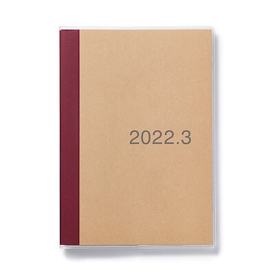 手帳 マンスリー 日曜始まり 通販 無印良品