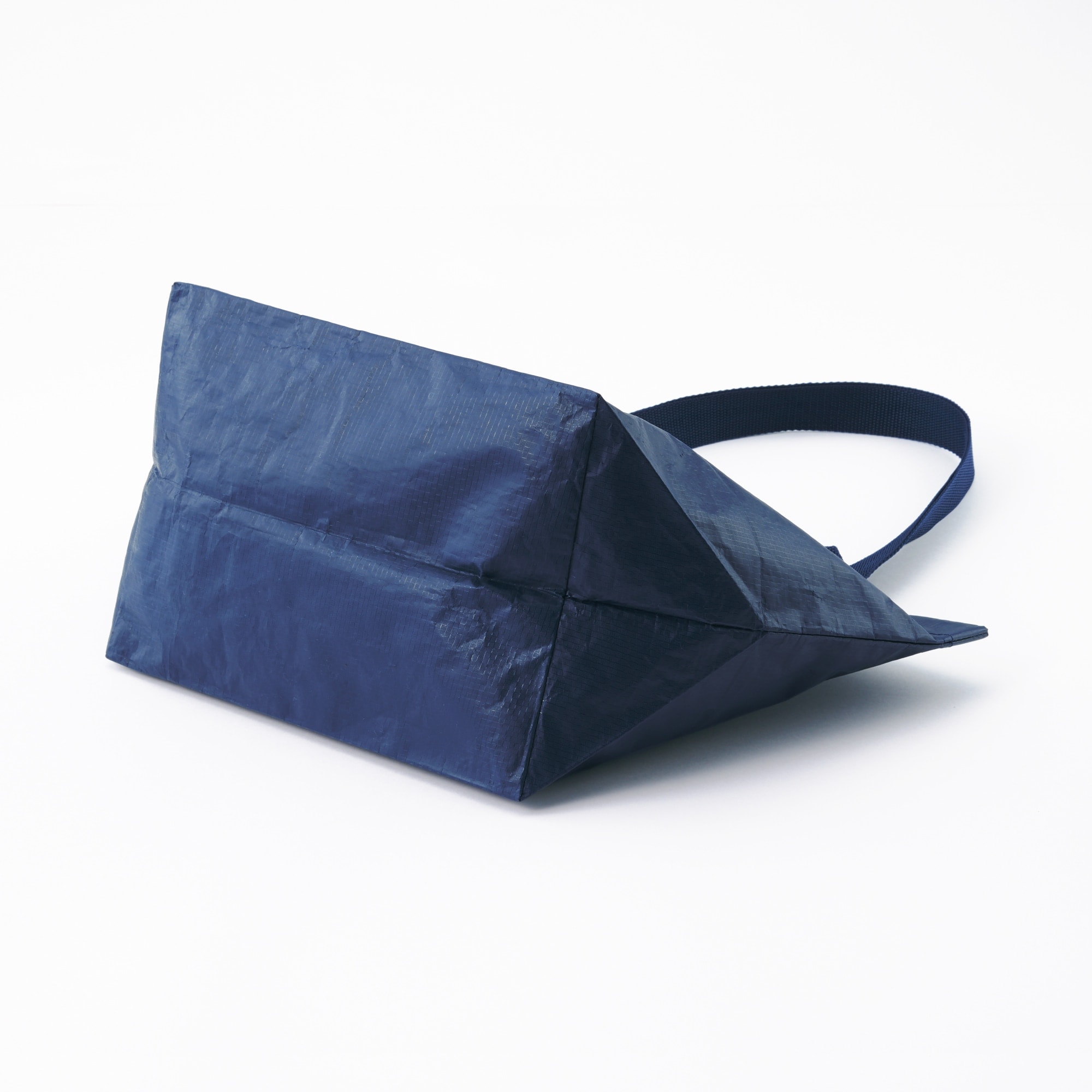 ポリプロピレンシートミニトートバッグ　ネイビー