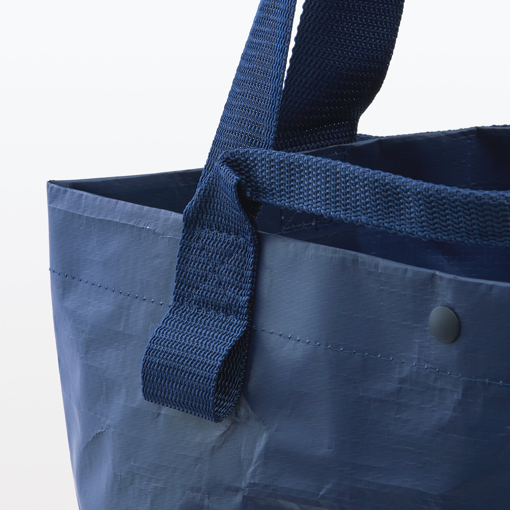 ポリプロピレンシートミニトートバッグ　ネイビー