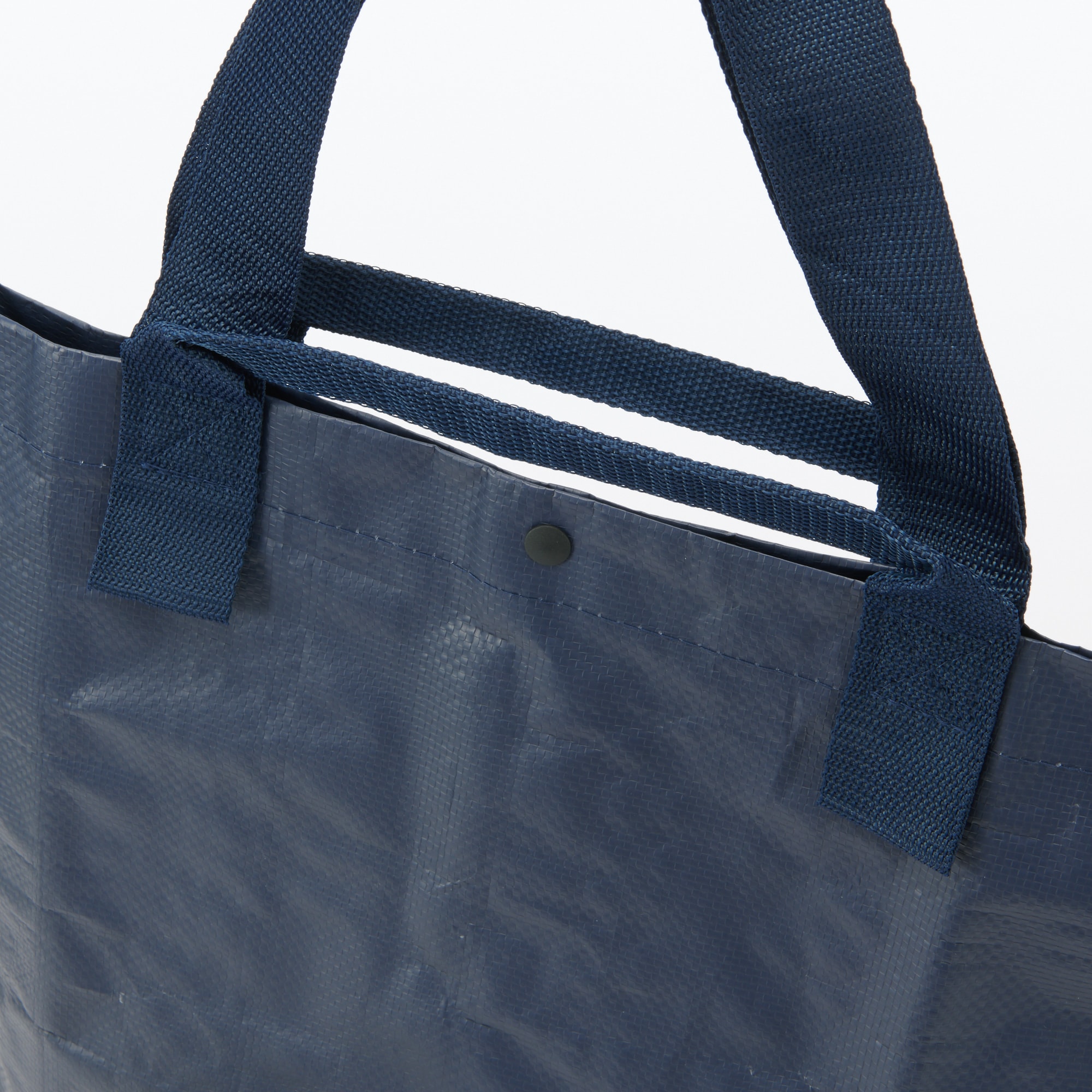ポリプロピレンシートトートバッグ　ネイビー