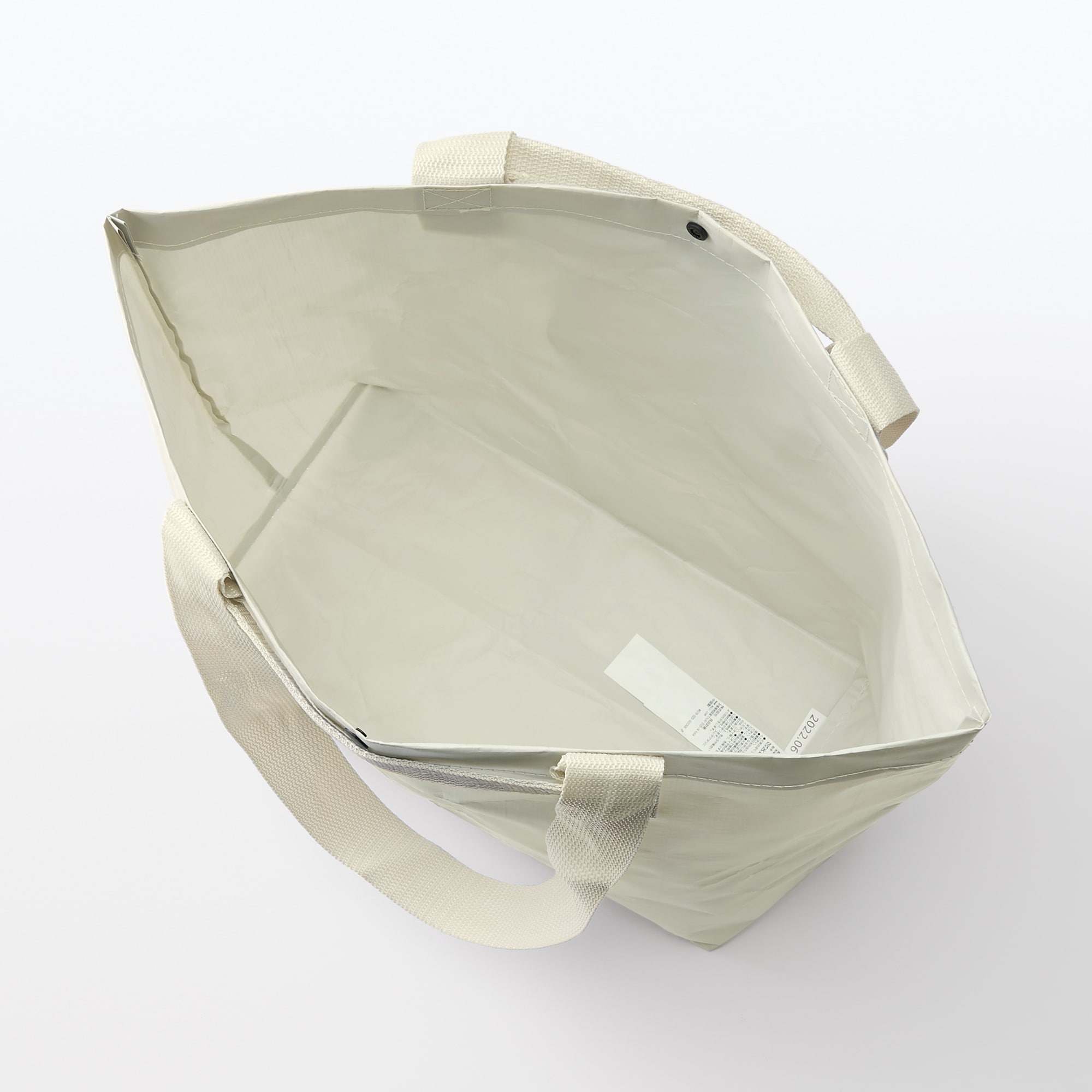 ポリプロピレンシートトートバッグ ライトベージュ | 無印良品