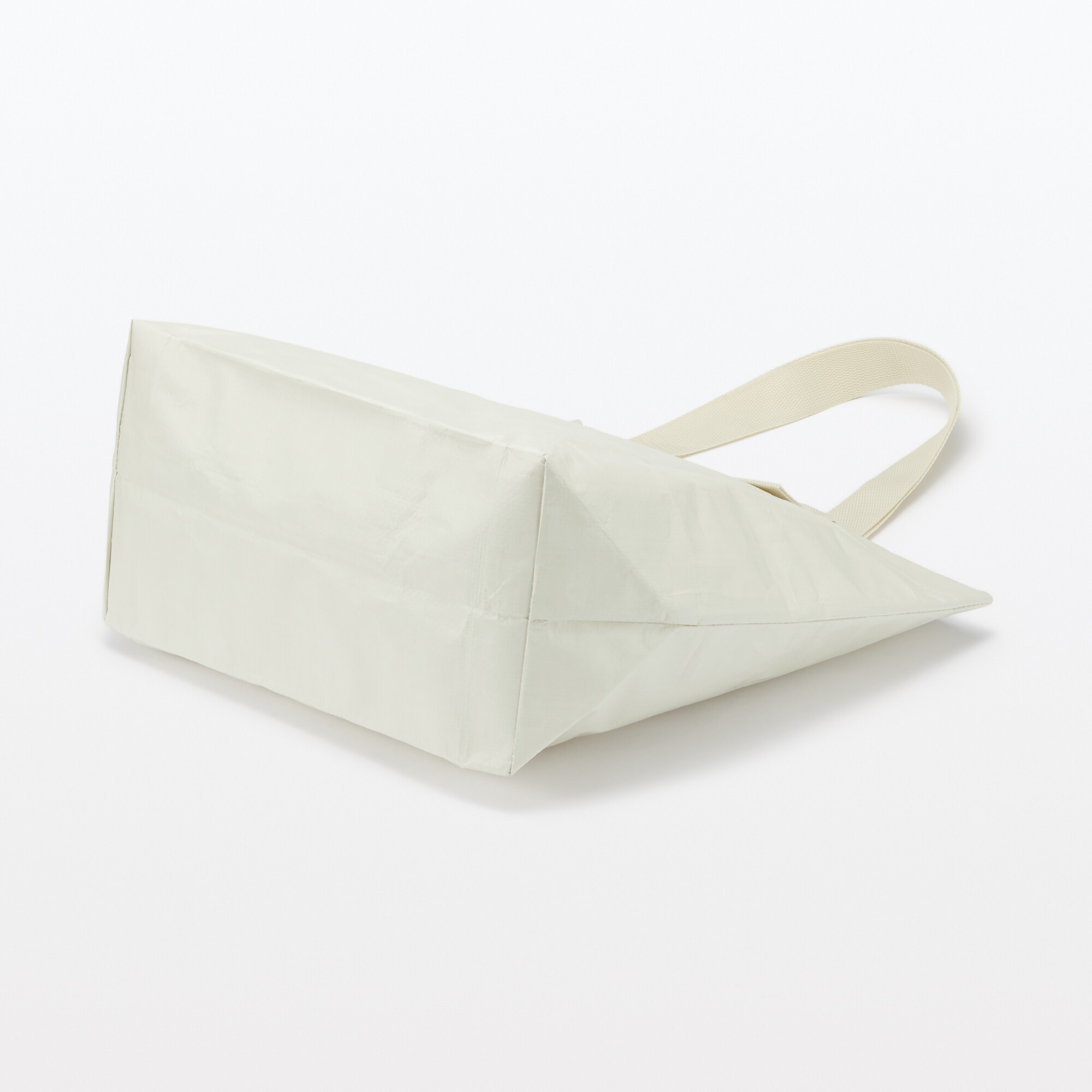 ポリプロピレンシートトートバッグ ライトベージュ | 無印良品