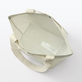 ポリプロピレンシートミニトートバッグ　ライトベージュ