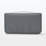 ポリエステル　パスポートケース　クリアポケット付