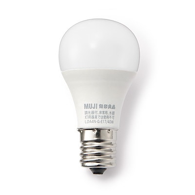 ＬＥＤ電球　４０形相当　昼白色（口金：Ｅ１７）