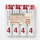 単４アルカリ乾電池