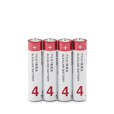 単４アルカリ乾電池